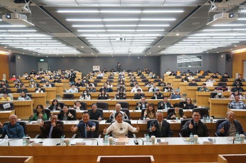 笑看風雲，行善築夢：企業智慧對教育與人生的啟發 新加坡CK集團洪振群總裁蒞校演講