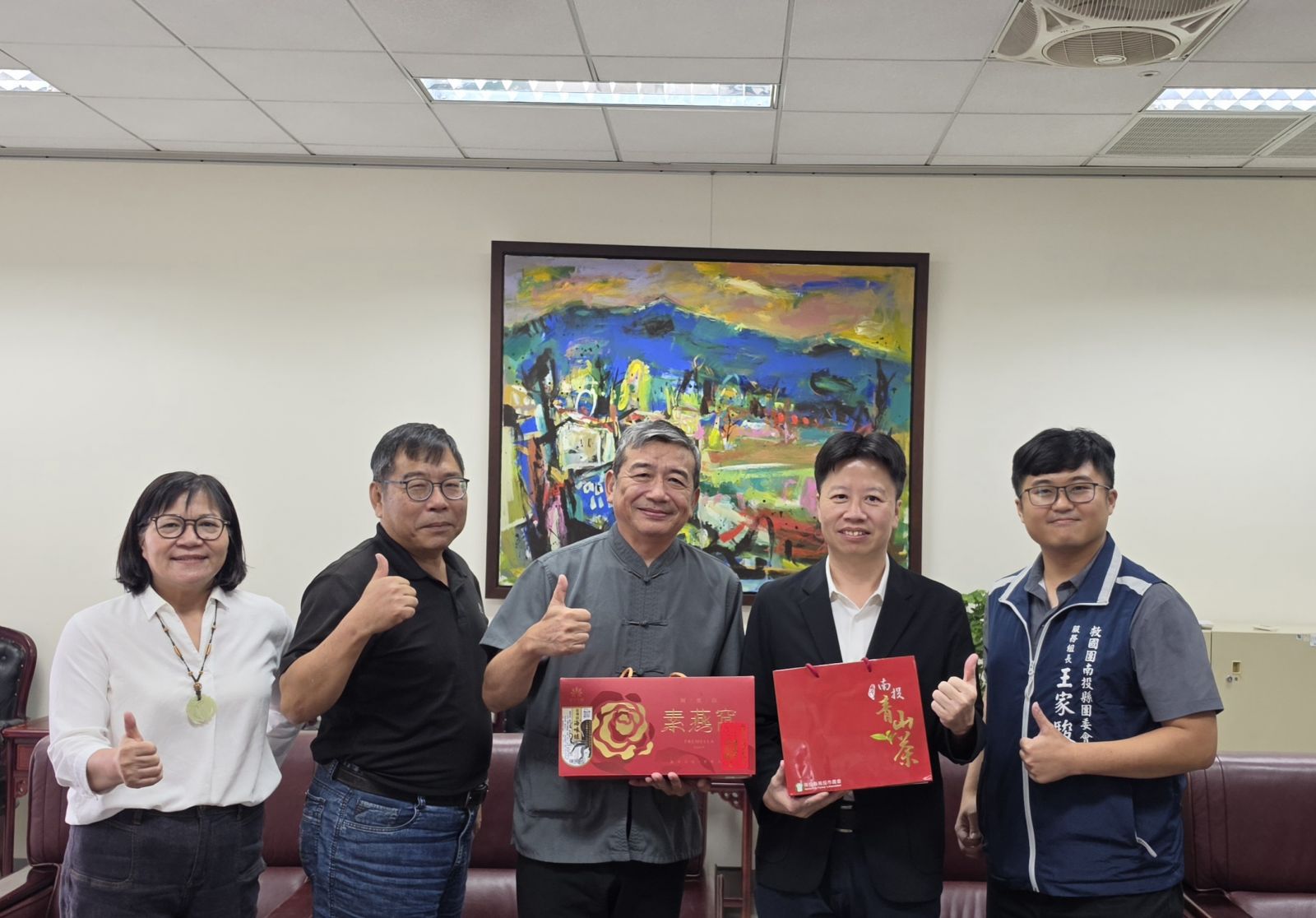 救國團總幹事李明組 蒞臨南開科大參訪-1